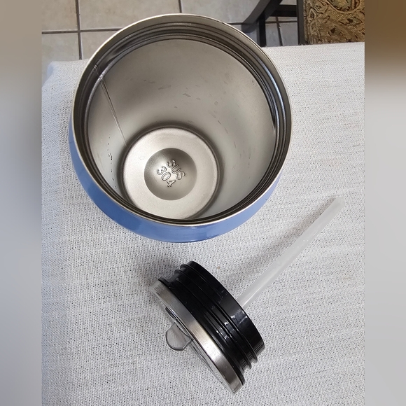 Sanrio Pochacco & Friends Blue Soda Can 10oz Water Bottle EUC - Picture 9 of 12